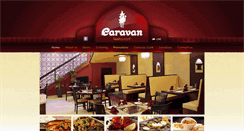 Desktop Screenshot of caravanrestaurantuae.com